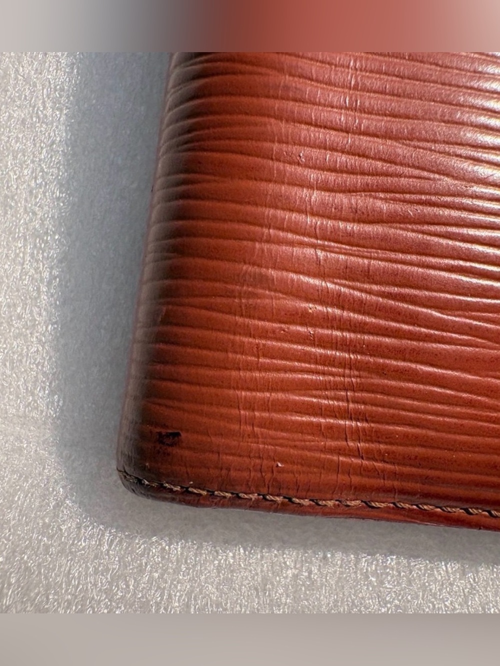 Louis Vuitton Epi Agenda PM Planner Organizer Kenyan Fawn Brown Vintage Spain - Picture 6 of 10